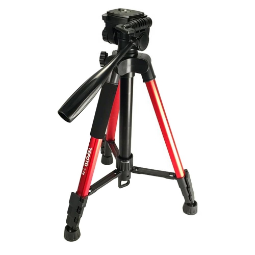 سه پایه دوربین Tefoto T70 Camera Tripod-Red