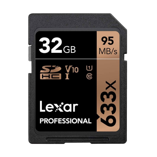 کارت حافظه لکسار Lexar SD Professional 633X 32GB U1