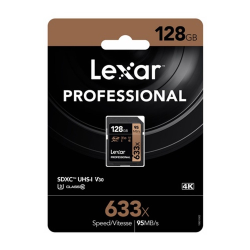 کارت حافظه لکسار Lexar SD 633X 128GB U3
