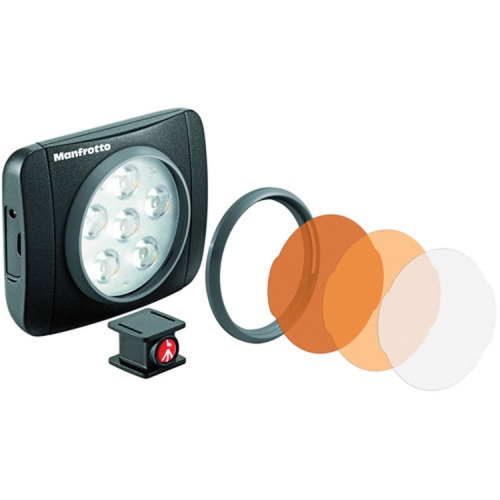نور ثابت ال ای دی Manfrotto Lumimuse 6 LED,compact design MLUMIEART-BK