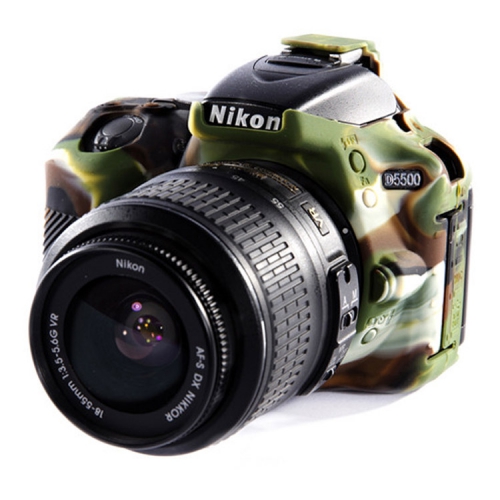کاور دوربین ژله‌ای استتار Nikon D5500 cover