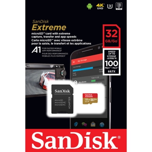 کارت حافظه سندیسک SanDisk Micro SDHC A1 32GB 100MB/S 667X