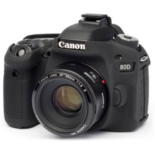 کاور سیلیکونی مشکی Silicone Camera Cover for Canon 80D